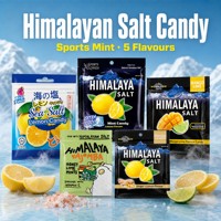 Sea Salted Lemon Mint & Ginger Juice Candy 15g Bag Packaging for Casual Snacking Wholesale Available