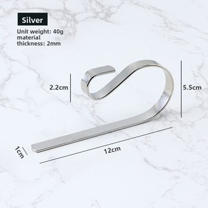 Ganchos de metal multiusos directo de fábrica al por mayor para medias navideñas chimeneas que incluyen <span class=keywords><strong>velas</strong></span> perfumadas - Product Image 3