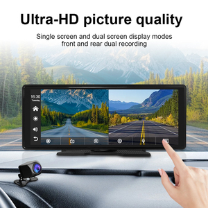 เครื่องเล่นมัลติมีเดียในรถยนต์แบบพกพา หน้าจอสัมผัส 9.3 นิ้ว รองรับ Wireless CarPlay และ Android Auto - Product Image 5
