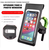 TPU Étanche Pivotant Vélo Vélo Sac avec Écran Tactile Fenêtre Arrière Support de Téléphone Mobile Accessoire