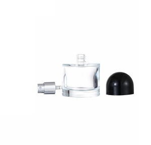 Wholesale Custom Logo <b>30ml</b> 50ml 100ml Round Fancy Empty Clear Glass <b>Perfume</b> <b>Bottle</b> Screw Cap Custom Heat Transfer Printing - Product Image 5