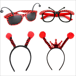 Ladybug Bee <span class=keywords><strong>Tutu</strong></span> calcetín y guantes falda Ladybug Bee Party diademas novedad anteojos chico disfraz accesorios <span class=keywords><strong>de</strong></span> vestir - Product Image 1