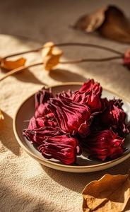 Fiori di ibisco essiccato fiori naturali di ibisco superfiore tè ibisco fiori 1 lb taglio e setacciato senza glutine - Product Image 6