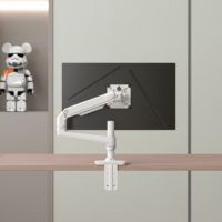 OMNI Support d'ordinateur en aluminium à hauteur réglable Ressort mécanique fiable avec rétention de force pour les bureaux à domicile