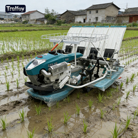 Transplanteur de riz robuste et éprouvé sur le terrain, modèle portatif avec aiguilles de transplantation robustes, longue durée de vie