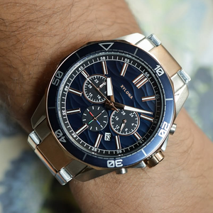 <span class=keywords><strong>Reloj</strong></span> analógico de cuarzo con pantalla de alta calidad para hombre, <span class=keywords><strong>reloj</strong></span> de acero inoxidable con estilo de buceo - Product Image 6
