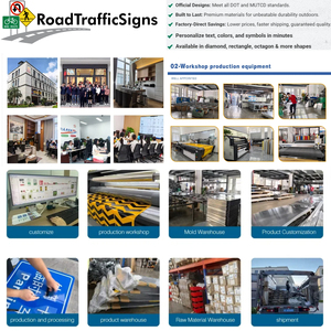 Panneaux de signalisation routière ronds conformes à la norme ECE, ensemble de panneaux directionnels permisifs, interdictionnels et de priorité - Product Image 5