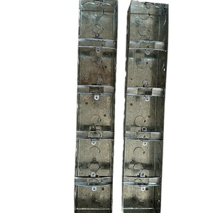 Quảng trường Cáp chuyển đổi ổ cắm chống ẩm mạ kẽm kim loại điện hộp nối cho UK tường tường chuyển đổi và ổ cắm - Product Image 2