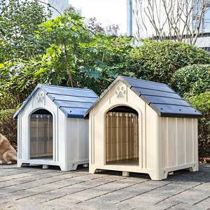 Grande casa prefabbricata all'ingrosso dei cani di plastica all'aperto della casa del cane - Product Image 2