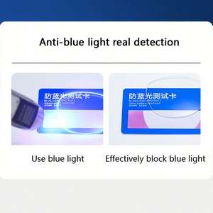 Gafas de Lectura con Marco TR90 Negro y Rojo para Hombre y Mujer, Gafas Deportivas con Protección Anti Luz Azul para Presbicia, de +100 a +400 - Product Image 6