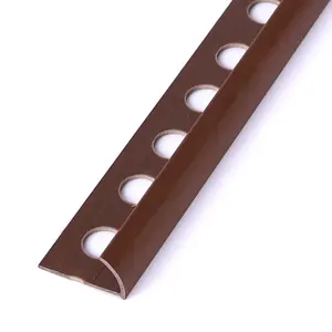 Matériaux <span class=keywords><strong>de</strong></span> construction en plastique Offre Spéciale <span class=keywords><strong>de</strong></span> haute qualité PVC <span class=keywords><strong>1</strong></span>/<span class=keywords><strong>4</strong></span> bordure <span class=keywords><strong>de</strong></span> tuile <span class=keywords><strong>de</strong></span> décoration <span class=keywords><strong>de</strong></span> bord <span class=keywords><strong>rond</strong></span> en couleur personnalisée - Product Image 2