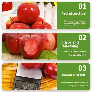 Xin Fashion Yunnan Authentisches rotes Herz rotes Fleisch Apfel Seltene saisonale frische Frucht für schwangere Frauen zum Senden von Liebe - Product Image 2