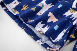 Tuta pigiama da <span class=keywords><strong>donna</strong></span> S-XXL pantaloncini <span class=keywords><strong>estivi</strong></span> a maniche corte in <span class=keywords><strong>cotone</strong></span> graziosi <span class=keywords><strong>vestiti</strong></span> da casa cartoni animati Set 2 pezzi - Product Image 5