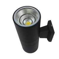 Lámpara de Pared LED Cilíndrica Impermeable para Exteriores, Moderna, para Jardín, Terraza o Villa