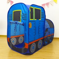 Train de dessin animé pour enfants tente de jeu maison intérieure tente de terrain de jeu pour bébé