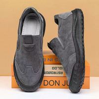 Chaussures pour hommes personnalisées, nouveau style, chaussures de sécurité pour hommes, bottes en toile imperméables à tige basse, antidérapantes, résistantes à l'usure, respirantes, couleur unie