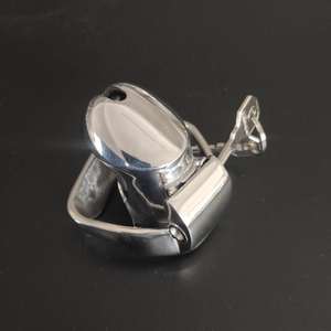 Male Chastity Device Stainless Steel Cock Ring Cage Men <strong>Penis</strong> Cages Toy Devices <strong>Sex</strong> Products <strong>for</strong> Adults - Product Image 4