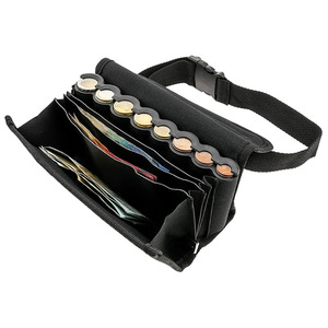 Euro <b>Coin</b> Cylinder Waist Bag 600D Oxford Cloth Detachable Strap Large Size Solid Color <b>Coin</b> <b>Purse</b> - Product Image 5