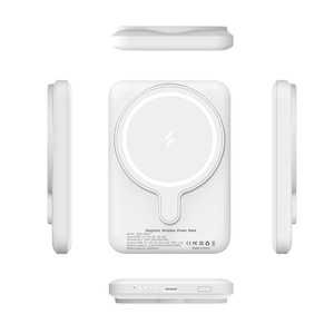 Batería Externa Magnética, Batería Externa Inalámbrica Magnética Ultra Delgada de 10000 mAh, Paquete de Batería de Carga Rápida PD de 22,5 W para <span class=keywords><strong>iPhone</strong></span> 12 - Product Image 4
