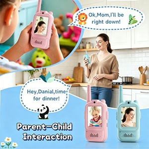 Los Mejores y Más Lindos Walkie Talkies de <span class=keywords><strong>Video</strong></span> para Niños con Forma de Reloj, de Largo Alcance, Recargables, Radio Bidireccional, Mini Juguetes para Exteriores, con Forma de Dibujos Animados, Regalo para Estudiantes - Product Image 5