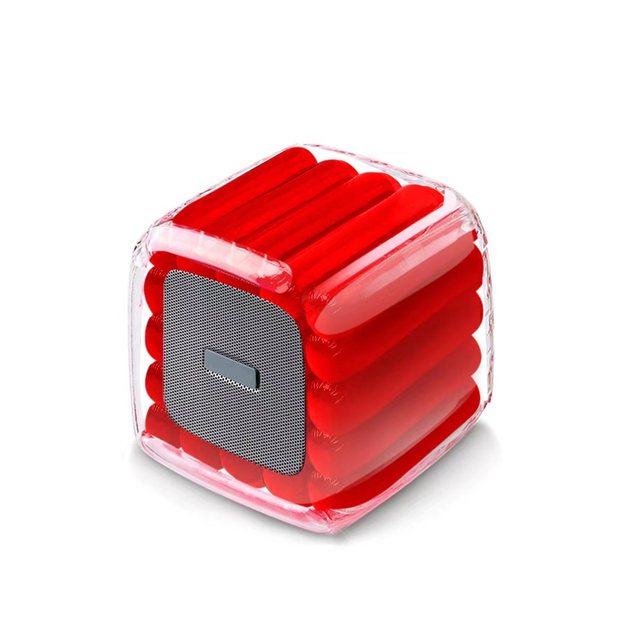 Factory New Arrival IPX7 Waterproof Shockproof Color Changing Floating Air Cushion bluetooth Speaker