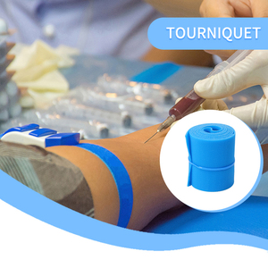 Torniquete Médico Desechable para Pruebas de Sangre, Primeros Auxilios, Rescate, Torniquete de TPE - Product Image 2