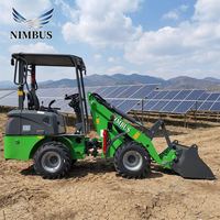 Caricatore Elettrico NIMBUS con Benna 4 in 1, Supporto ODM OEM, Disponibile in Magazzino, Reclutamento Globale di Agenti