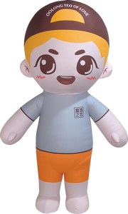 Costume da Mascotte Gonfiabile Personalizzato a Forma di Rana Cartoon Divertente <span class=keywords><strong>per</strong></span> Halloween <span class=keywords><strong>per</strong></span> <span class=keywords><strong>Adulti</strong></span> - Product Image 2