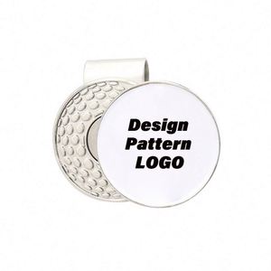 Juego de Marcador de Pelota de Golf y Clip para Gorra con Nombre y Foto Personalizados, 1'' 25 mm, Sublimación, Regalos Promocionales Personalizados - Product Image 4
