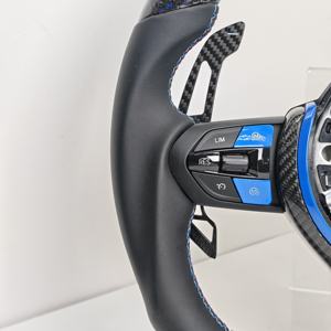 <span class=keywords><strong>Volante</strong></span> Deportivo <span class=keywords><strong>M</strong></span> Performance de Fibra de Carbono Forjada con Pantalla LED para F10 F20 F30 F31 F32 F36 M3 F80 M4 F82 M2 F87 X5 E70 E90 E92 - Product Image 6