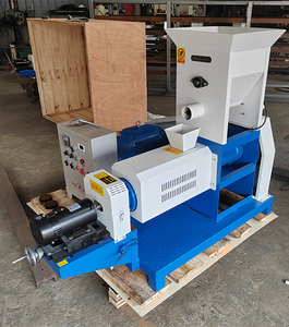 Fabricación automática de tilapia maquinaria perro animal mascota equipo planta extrusora de alimentación flotante en Nigeria máquina de secado de alimentos para peces - Product Image 3