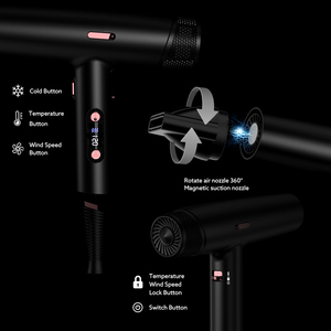 Professionale leggero viaggio asciugacapelli ad alta velocità intelligente sensore ionico nuovo stile per la cura dei capelli apparecchio per uso alberghiero - Product Image 3