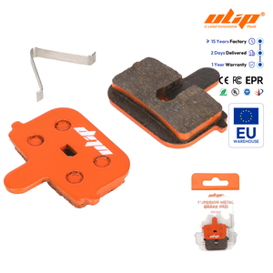 Pastillas de Freno Rectangulares Huecas Multimetálicas Ulip Orange, Pastillas de Freno de Disco MTB, Pastillas de Freno de Resina, Accesorios para Kugoo G-booster - Product Image 1