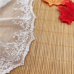 Hoa Thêu Ren Vải OFF-The-SHELF Polyester lưới ren cho hàng may mặc phụ kiện bên Bras-bền vải tuyn thổ cẩm - Product Image 5