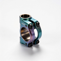 Composants de vélo en aluminium haut de gamme personnalisés avec finition anodisée usinée CNC pour logo gravé