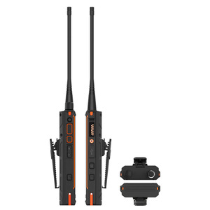 UNIWA P4 4 pouces, mode double UHF PTT DMR, batterie de remplacement numérique, téléphone mobile <span class=keywords><strong>4G</strong></span> Android, talkie-walkie, radio numérique VHF - Product Image 4
