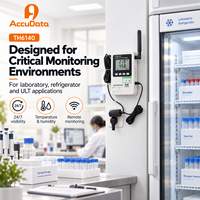 Moniteur de température et d'humidité certifié IEC17025 avec sonde à longueur personnalisée pour solution d'ingénierie de stockage frigorifique pharmaceutique