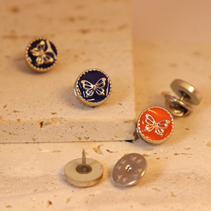 2024 diseños de botones surtidos, botón sin coser, Mini pines esmaltados, botones de Jean de seguridad, <span class=keywords><strong>broches</strong></span> <span class=keywords><strong>para</strong></span> cubrir, <span class=keywords><strong>broches</strong></span> <span class=keywords><strong>para</strong></span> camisa de mujer - Product Image 5