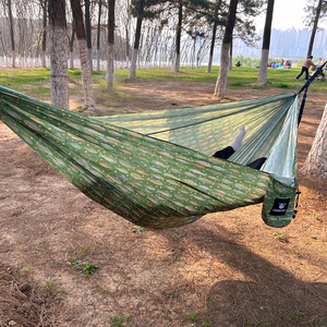 <span class=keywords><strong>Hamac</strong></span> léger et portable pour 2 personnes avec <span class=keywords><strong>moustiquaire</strong></span>, en nylon camouflage, pour le camping, la randonnée et la plage - Product Image 6