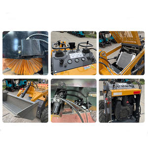 Epa Motor Gratis Verzending China Hot Sale Mini Skid Stuur Loader En Loop Achter Crawler Mini Skid Stuur Loader Hot Sales - Product Image 6