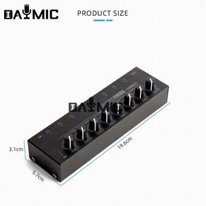 แอมพลิฟายเออร์หูฟัง 8 ช่องสัญญาณ 12V สเตอริโอ สำหรับมอนิเตอร์หูฟัง 1 อินพุต 8 เอาต์พุต - Product Image 2