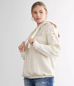 <span class=keywords><strong>Felpa</strong></span> di alta qualità 400gsm cotone <span class=keywords><strong>felpa</strong></span> <span class=keywords><strong>con</strong></span> cappuccio per le donne stile Vintage <span class=keywords><strong>con</strong></span> maniche di pizzo <span class=keywords><strong>bianco</strong></span> e <span class=keywords><strong>colletto</strong></span> <span class=keywords><strong>con</strong></span> cappuccio per l'autunno - Product Image 3