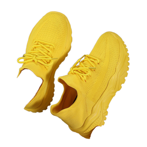 Chaussures de sport décontractées pour femmes, design en maille tricotée respirante, légères, pour la course et la marche estivale - Product Image 4