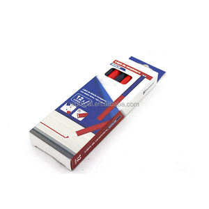 Crayon de charpentier durable, hexagonal, double tête, rouge et bleu, pour le travail du bois, mine colorée résistante aux bris, pour chantier de construction - Product Image 4