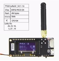 Carte de développement de module sans fil Lilygo Lora ESP32 avec écran OLED numérique de 0,96 pouce, garantie 1 an