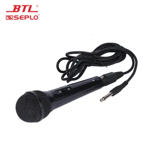 Nhà cung cấp Trung Quốc chuyên nghiệp Micro trường cầm tay nhựa có dây Clip-on Microphone