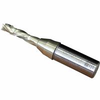 Jandeli Fresa Recta de Carburo de Tungsteno de 3 Filos con Vástago de 1/2 pulgada, Recubrimiento Nano Dorado, Cortador de Aleación Soldado, Soporte para Envío Global por Aire y Mar