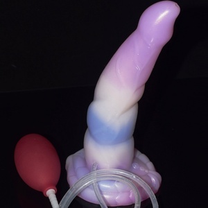 New Squirting <b>Dildo</b> Gorgeous Arc Injection Silicone Sex Toy Body Parts Sex Tools for Men - Product Image 4