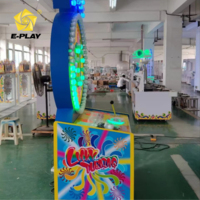 Machine de jeu de la roue de la chance Eplay Factory, imprimée numériquement, à monnayeur, pour un jeu divertissant