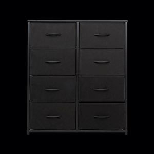 Modern Living Room Fabric <b>Cabinets</b> - Freestanding Stainless Steel MDF Panel Pine - Product Image 1